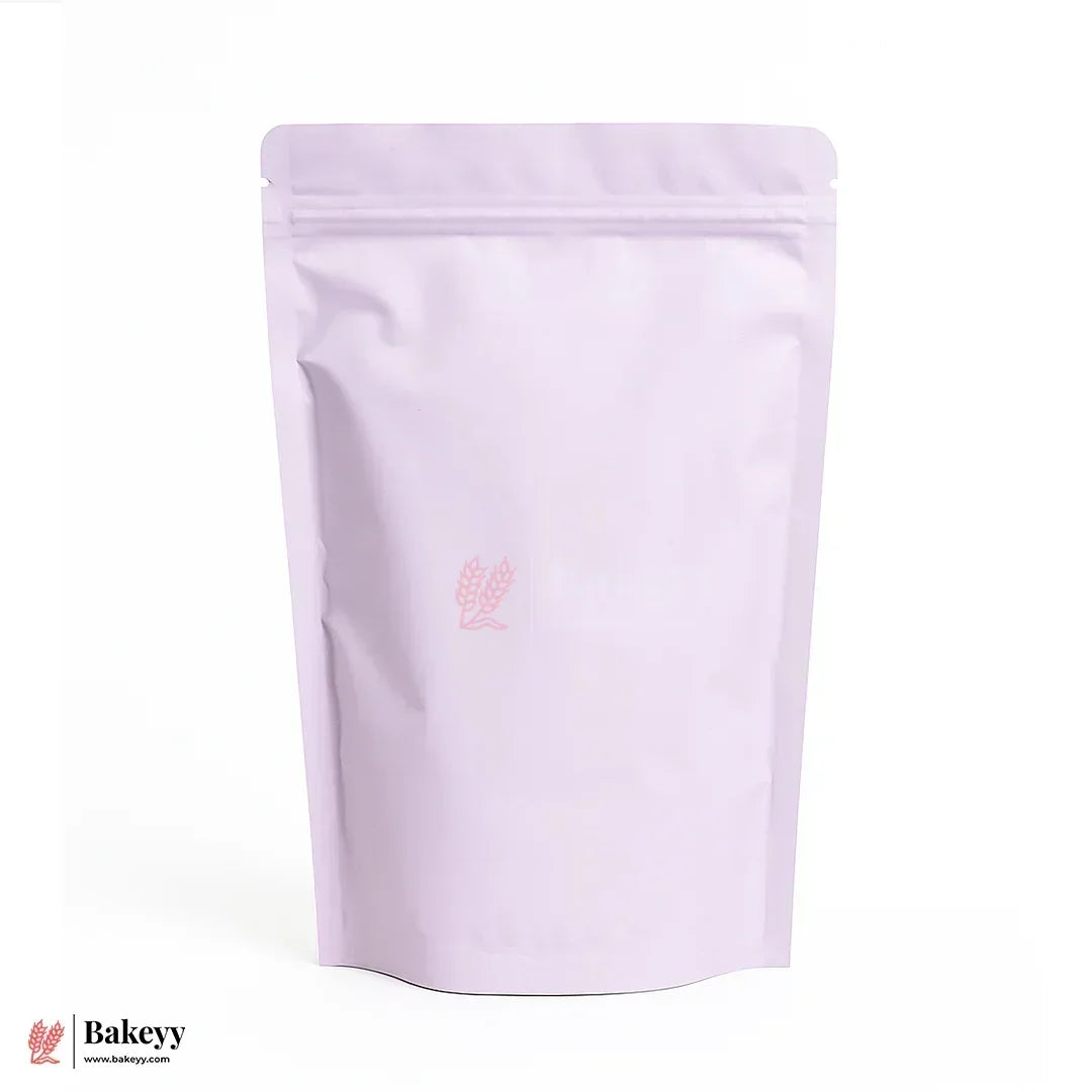 1 kg | Zip Lock Pouch |Pink Color With Window | 17x26 CM | Standing Pouch | 110 GSM | Pack of 100 - Bakeyy.com - India - 1 kg | Zip Lock Pouch |Pink Color With Window | 17x26 CM | Standing Pouch | 110 GSM | Pack of 100 - 17x26 cm / Matte
