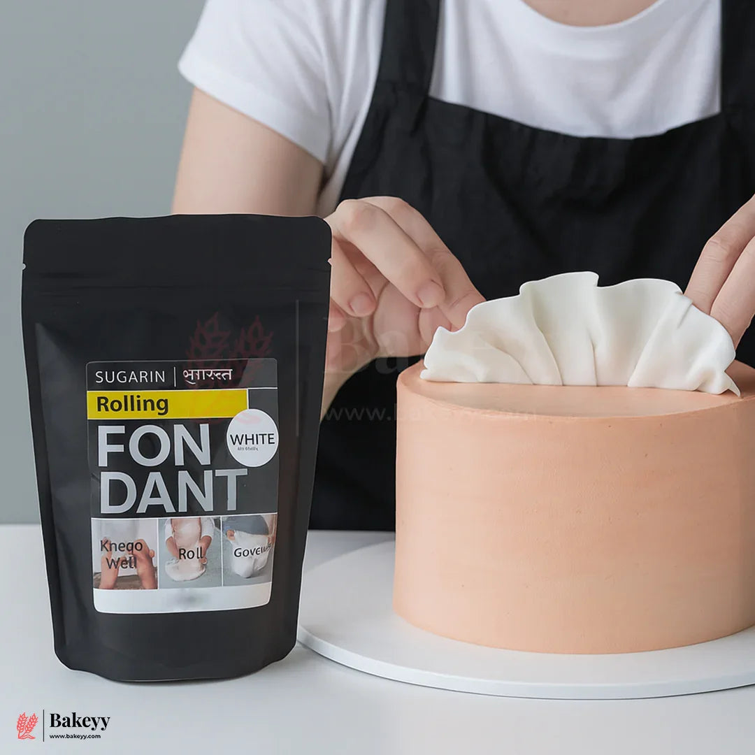Sugarin Structure Fondant – White | 225gm | Ideal for Figurines & 3D Cake Decorations