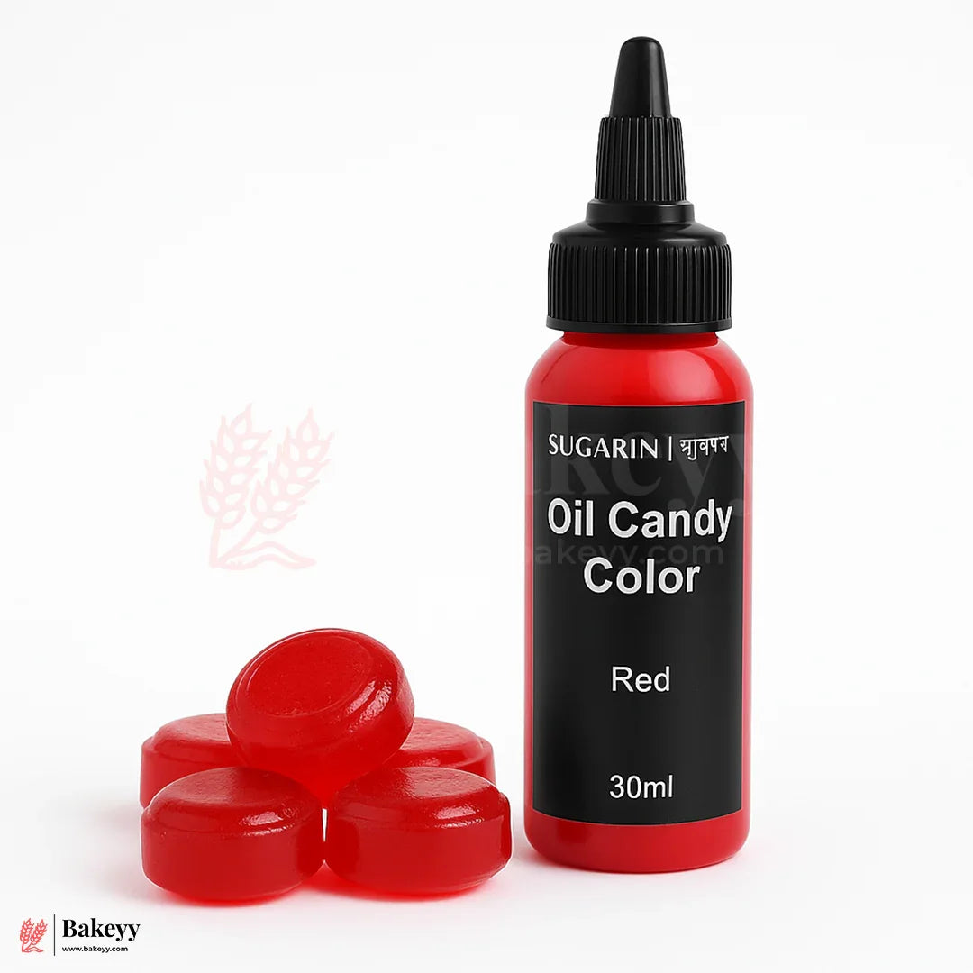 Sugarin Oil Candy Color –  Red |30ml Food Grade Concentrated Color