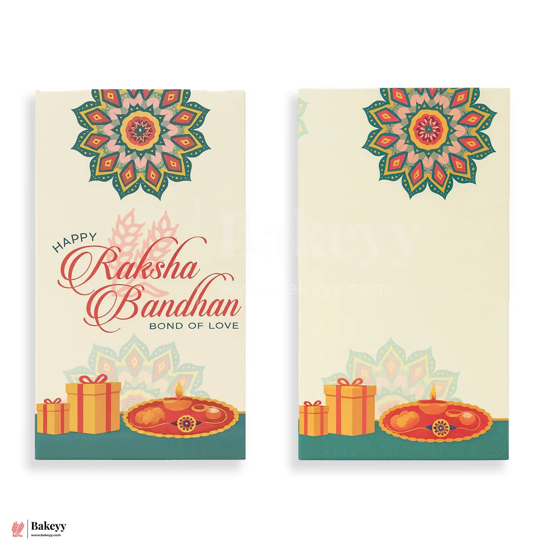 Raksha Bandhan Bar Box (D2)-Pack Of 10 - Bakeyy.com - India - Raksha Bandhan Bar Box (D2)-Pack Of 10 - Default Title