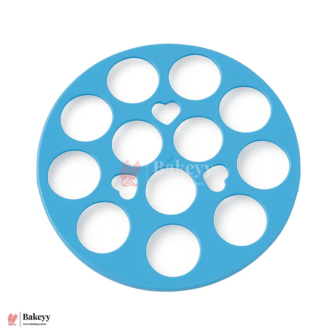 13 Cavity Round Cupcake Carrier with Lock Lid – Ideal for Gifting, Travel & Storage