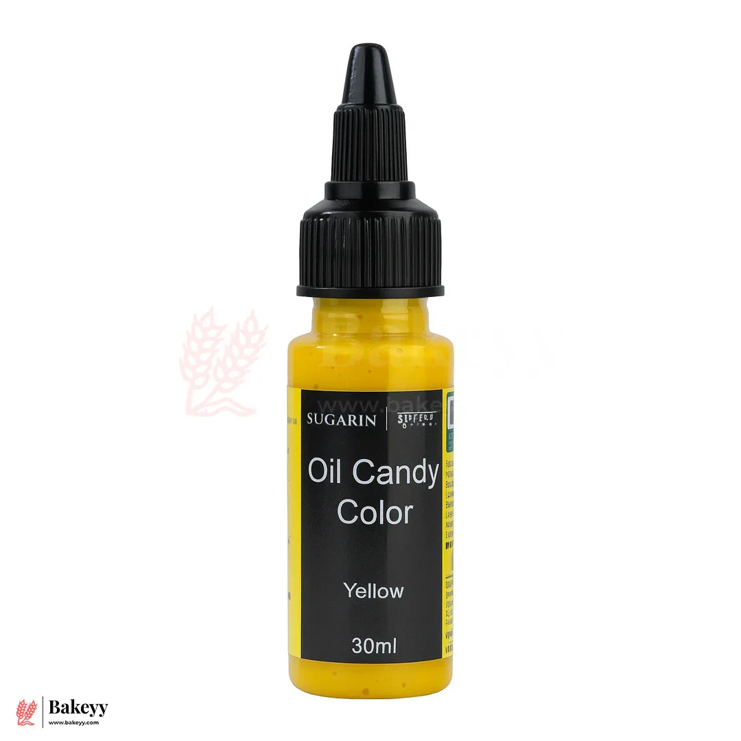 Sugarin Oil Candy Color – Yellow |30ml Food Grade Concentrated Color
