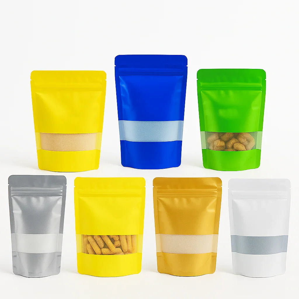 Zip Lock With Window - Sample Pieces