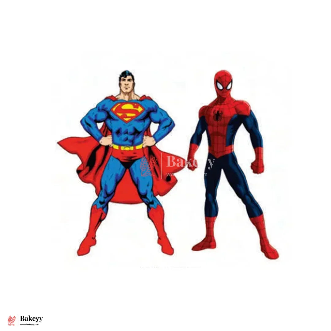 Pre-Cut | Edible Wafer |  Justice League Theme |Pack Of 10