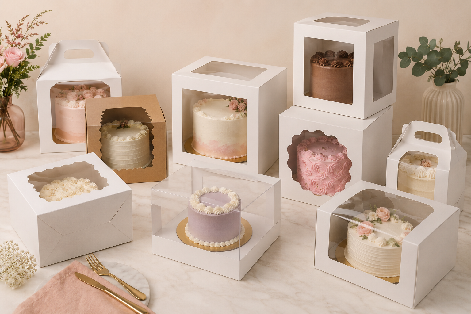 Cake Box Dimensions Explained: Which Box Fits a 500g, 1kg & 2kg Cake?
