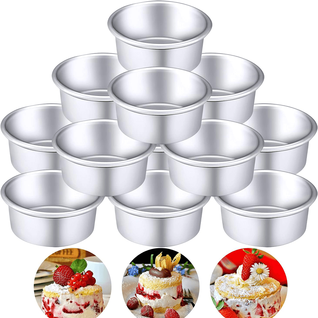 Circular Cake Pans and the Perfect Aluminum Moulds - Bakeyy.com