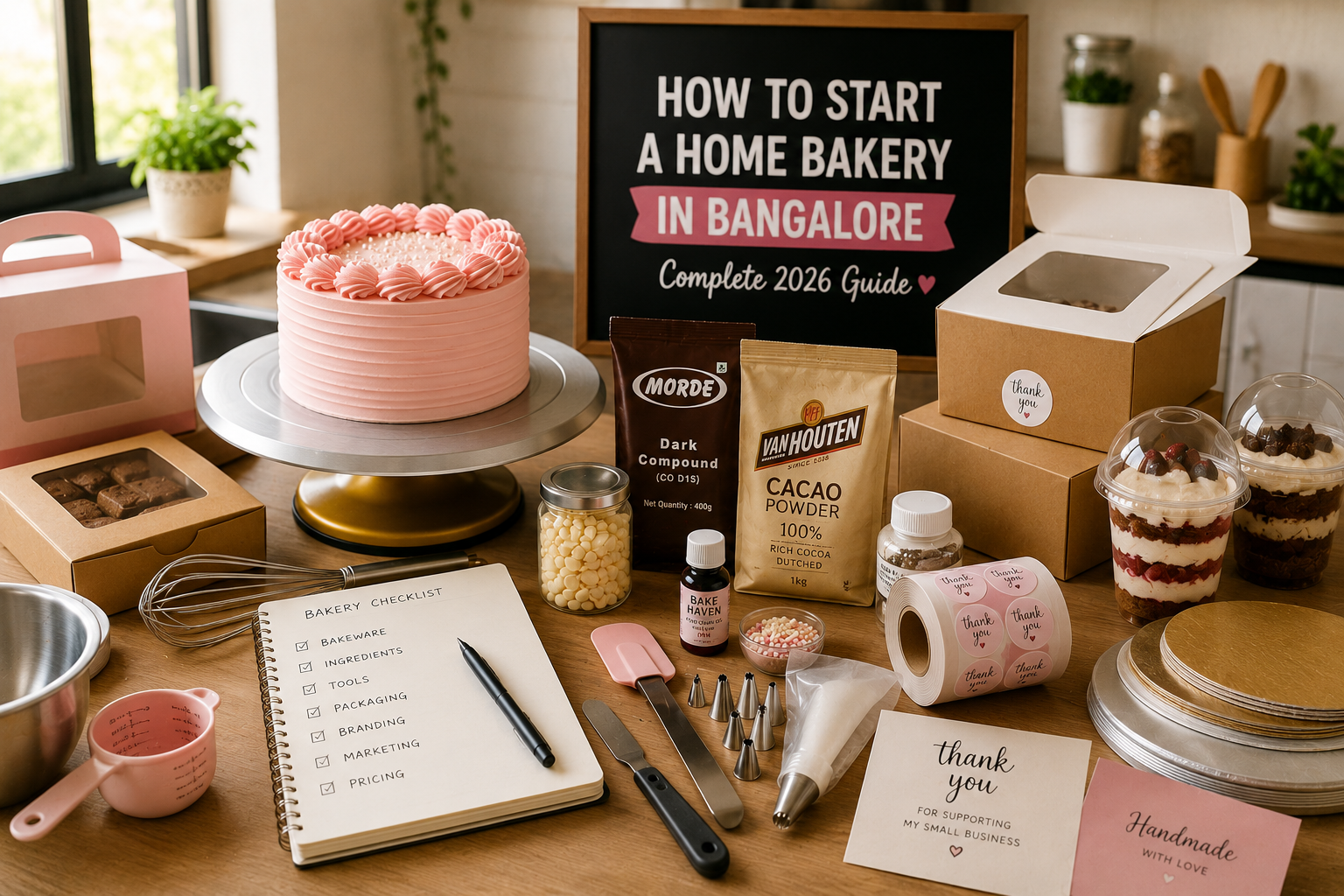 How to Start a Home Bakery in Bangalore (Complete 2026 Guide)