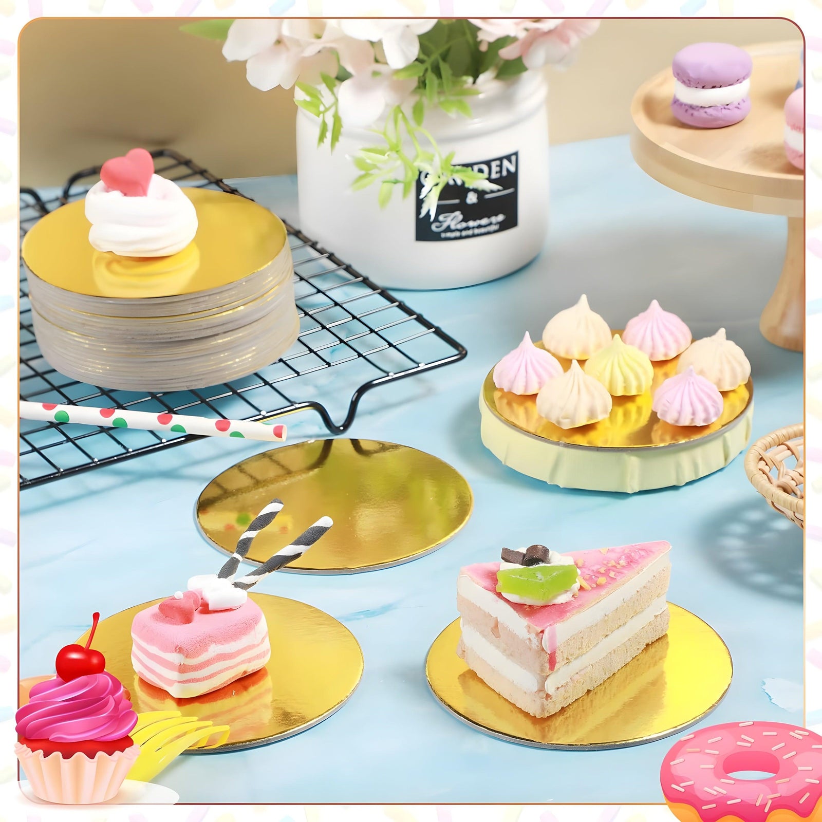 The Ultimate Guide to Choosing and Using Pastry Bases and MDF Cake Bases - Bakeyy.com