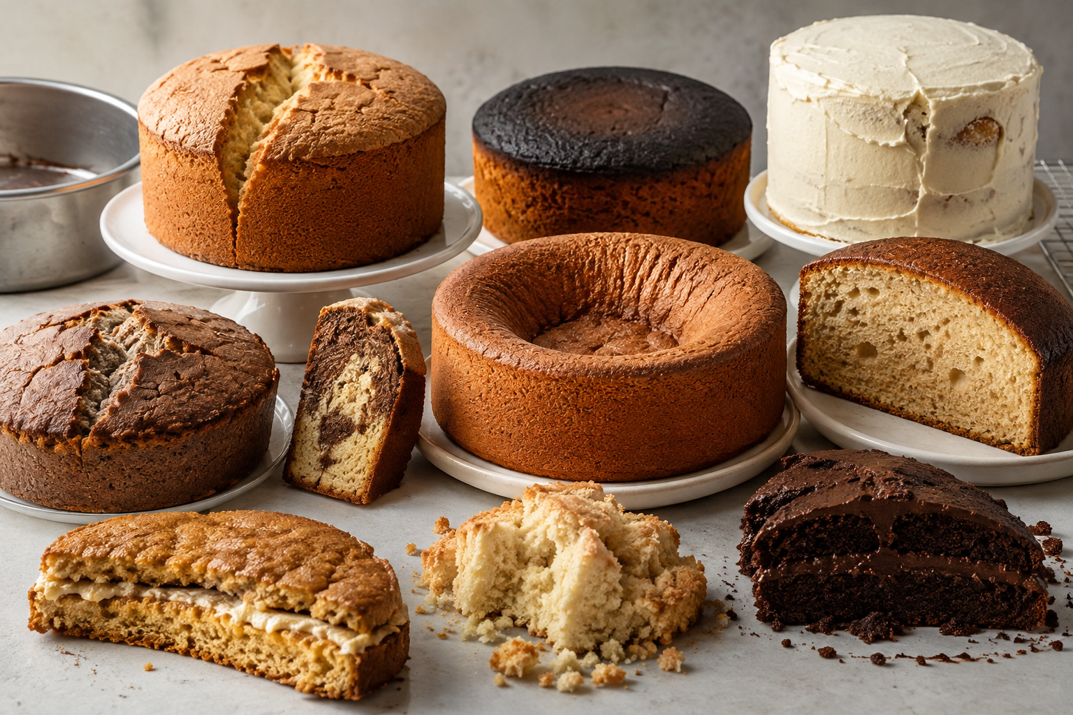 Why Did My Cake Fail? 25 Common Cake Problems, Causes &amp; Fixes