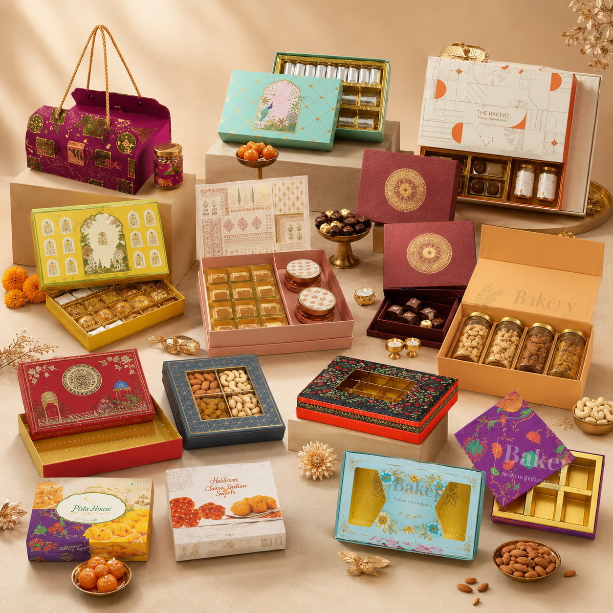 Diwali Sweet & Dry Fruit Box