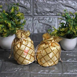 Silk Potli Bag - Bakeyy.com