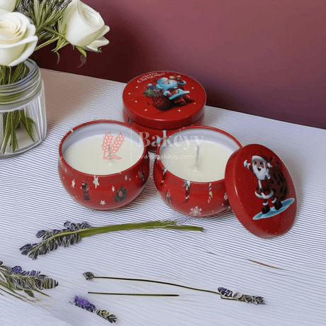 Christmas Candles - Bakeyy.com