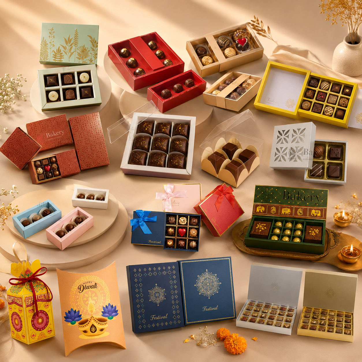 Diwali Chocolate Boxes