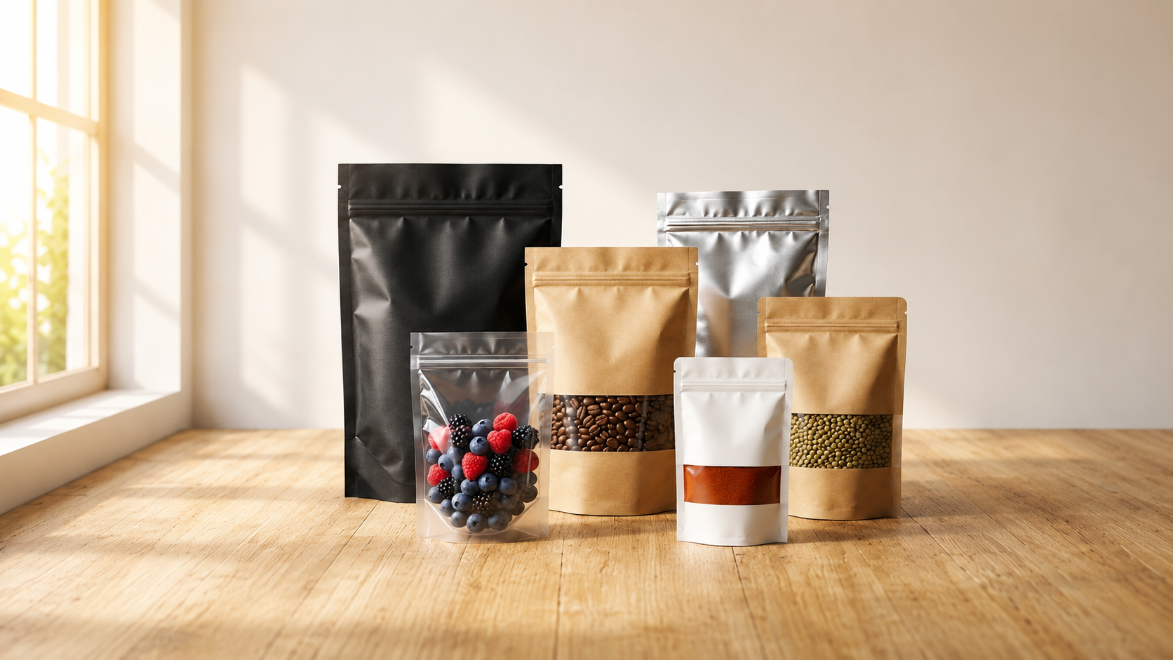 Zip Lock Pouches