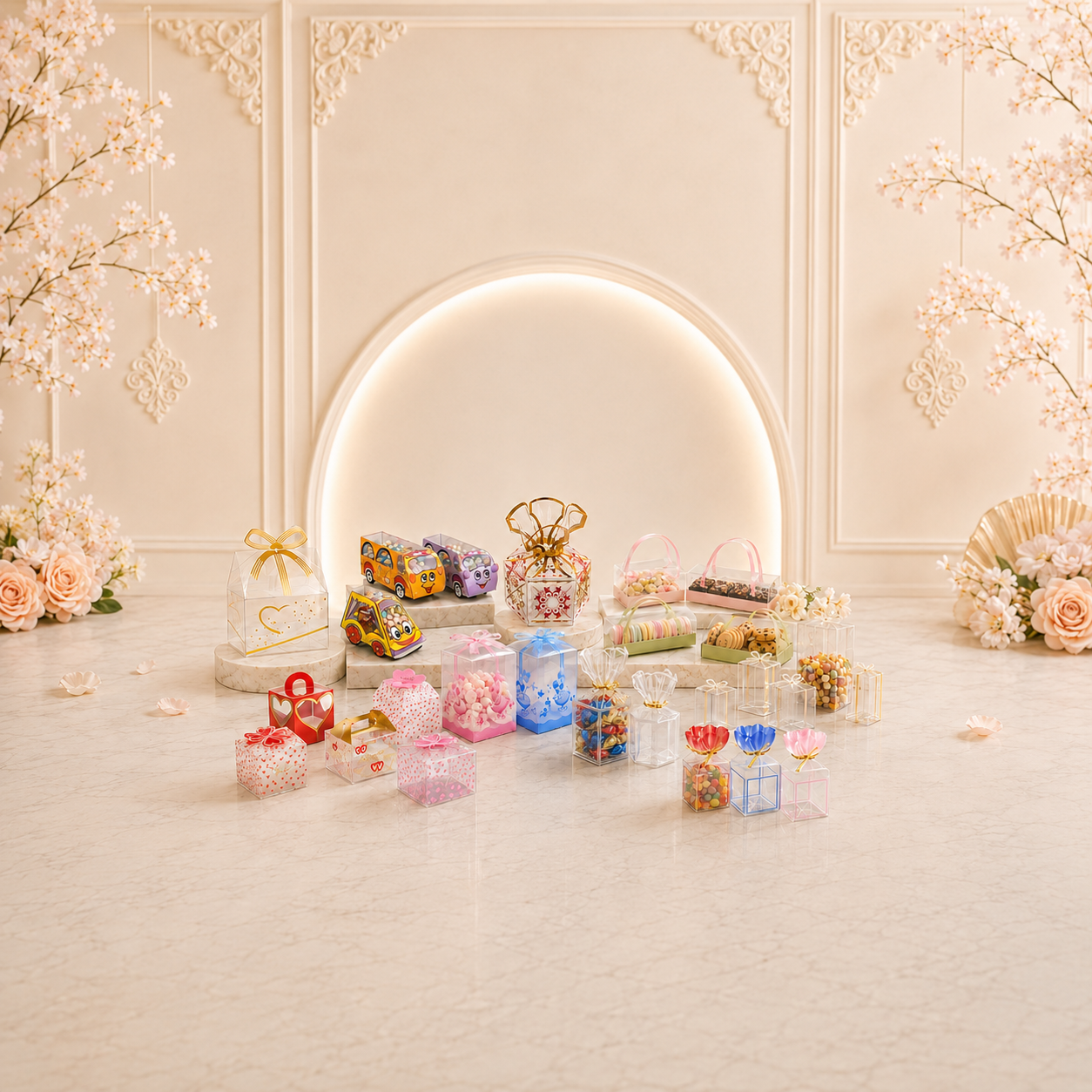 PVC Goodie Boxes - Bakeyy.com