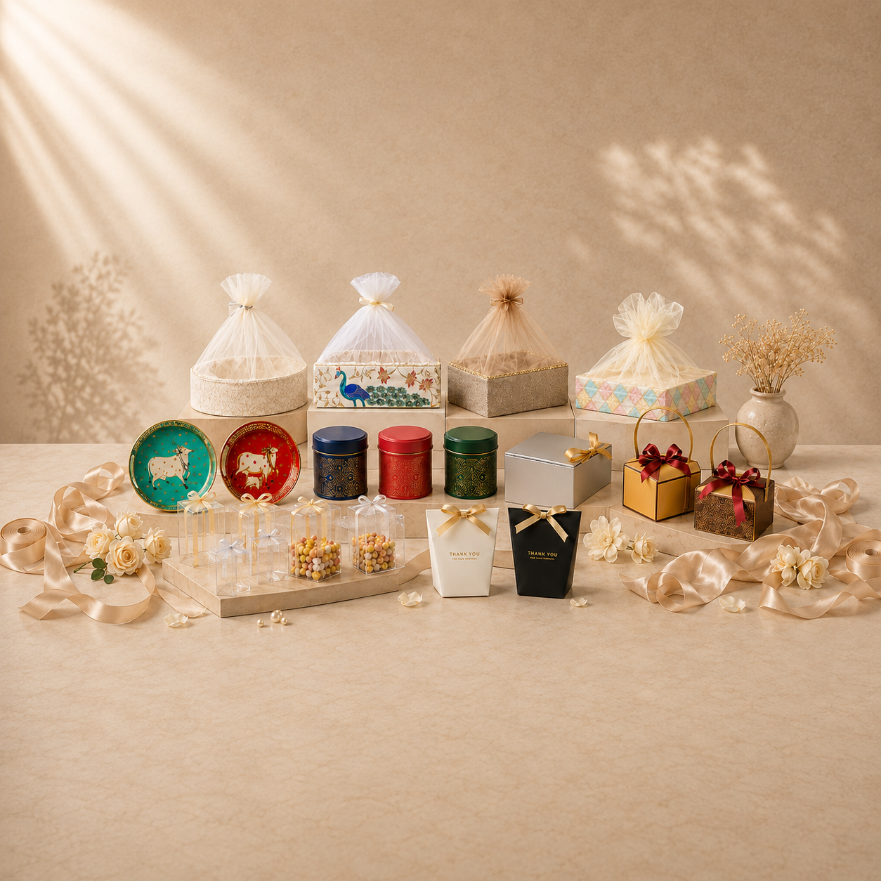 Hamper Basket Making & Packaging