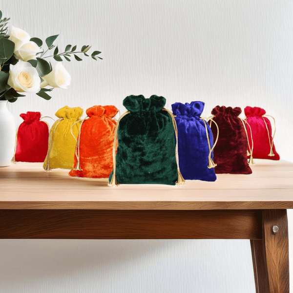 Velvet Potli Bag - Bakeyy.com
