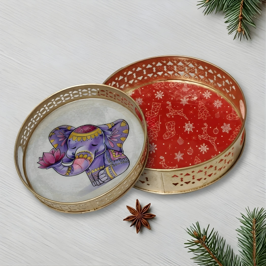 Metallic Tray