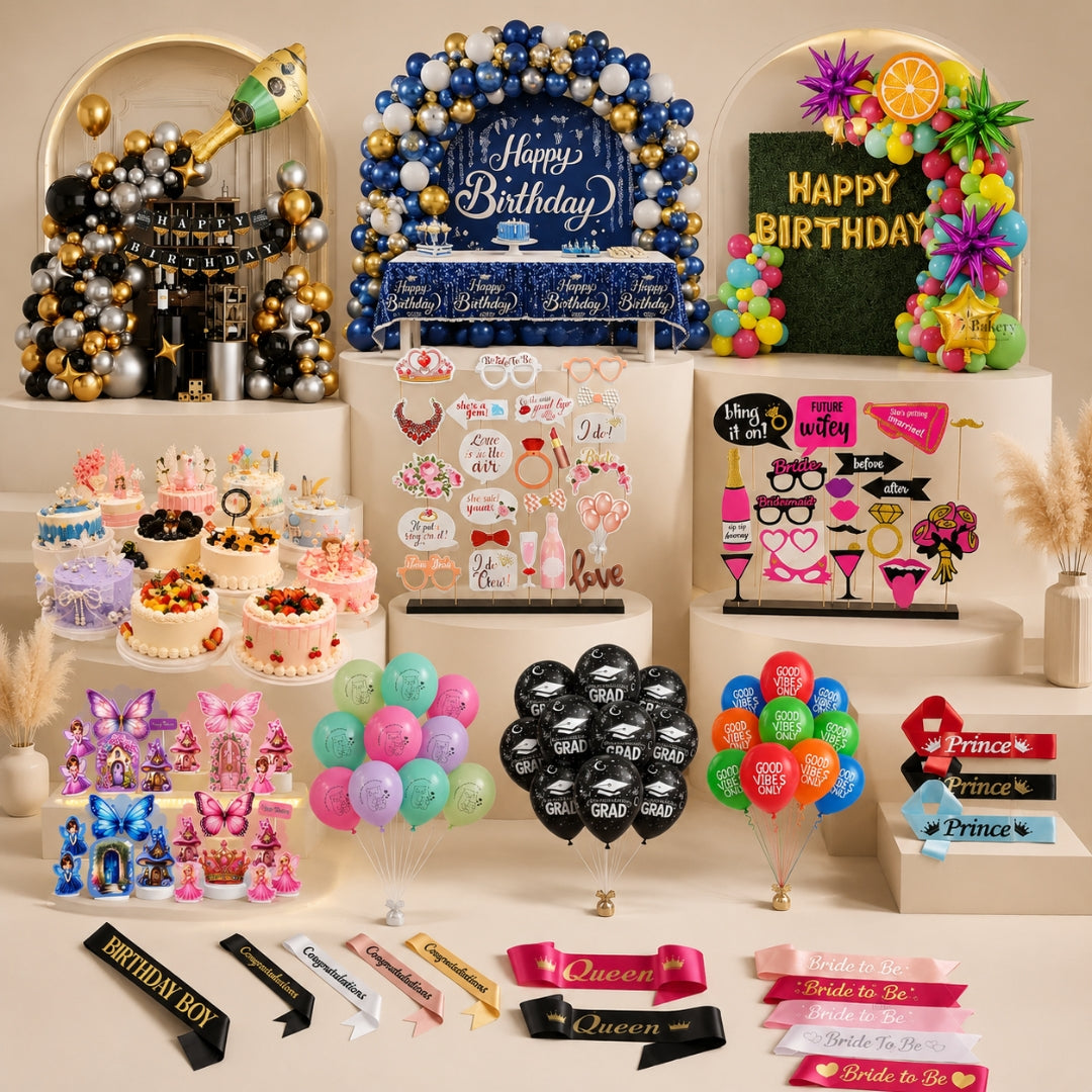 Party Supplies - Bakeyy.com