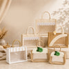 Window Jute Bag With Handle - Bakeyy.com