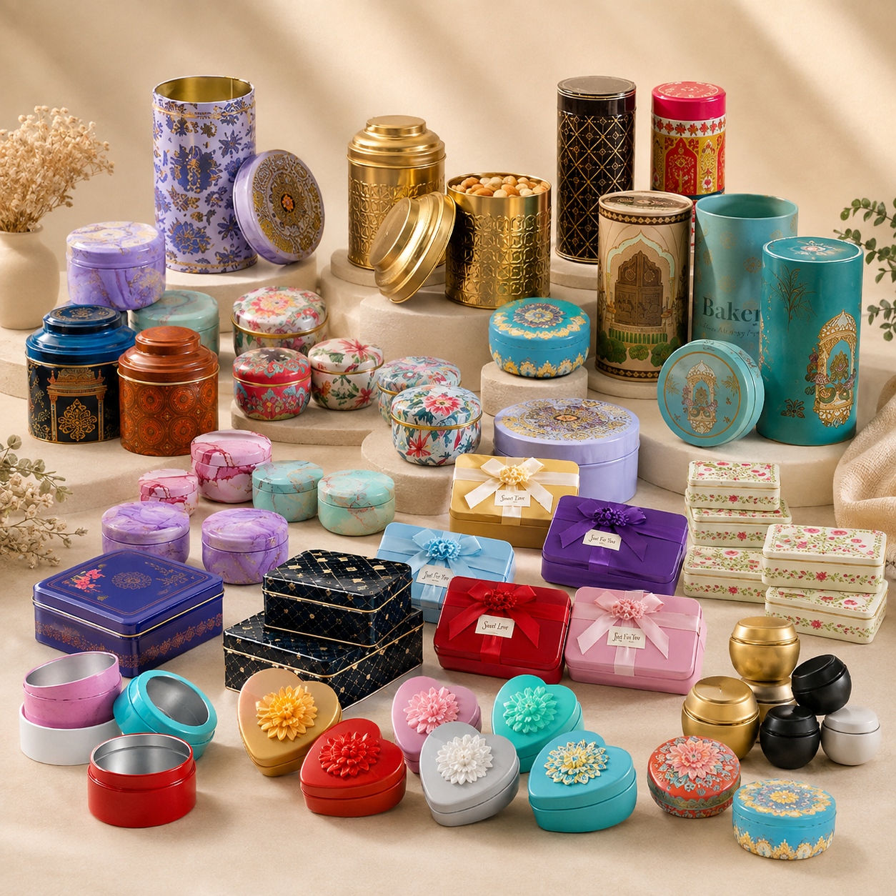 Diwali Tin Boxes