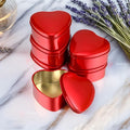 Heart Shaped Tin Box
