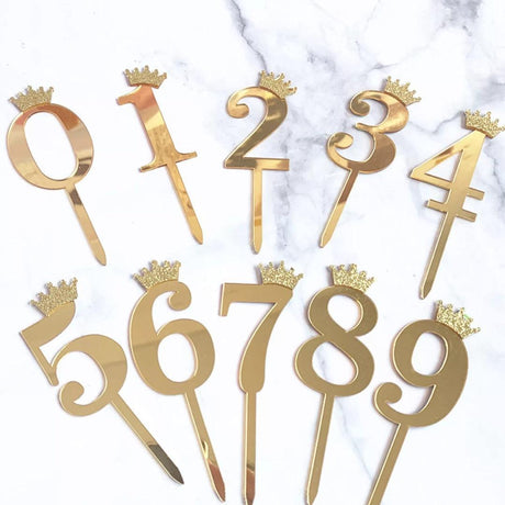 Number Toppers - Bakeyy.com