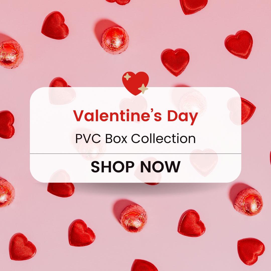 V - Day PVC Boxes - Bakeyy.com