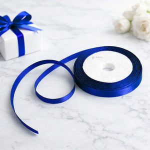 1/4 Inch Satin Ribbon Roll | Premium Decorative Gift Wrapping Ribbon for Packaging | 6.5 Meter Length Per Roll | Pack of 20