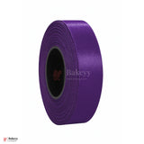 0.5 inch |18 Mtr Purple Satin Ribbon Roll – High-Quality Decorative Ribbon for Gift Wrapping & Crafts| 1 Roll