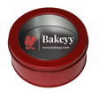 Round Empty Decorative Acrylic Box | Gift Box | Chocolate Box | Sweet Box | Jewellery Box | Pvc Tin Box | Big | - Bakeyy.com - India - Round Empty Decorative Acrylic Box | Gift Box | Chocolate Box | Sweet Box | Jewellery Box | Pvc Tin Box | Big | - Red