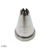 Small Nozzle No.08 – Stainless Steel Piping Tip for Cake Decoration