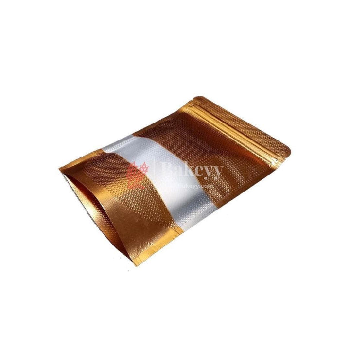 2 kg | Zip Lock Pouch | Copper Colour | 20x30 CM | Standing Pouch | Pack Of 50 | - Bakeyy.com - India - 2 kg | Zip Lock Pouch | Copper Colour | 20x30 CM | Standing Pouch | Pack Of 50 | - Default Title