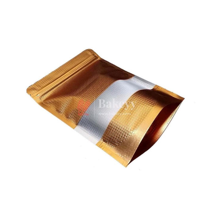 2 kg | Zip Lock Pouch | Copper Colour | 20x30 CM | Standing Pouch | Pack Of 50 | - Bakeyy.com - India - 2 kg | Zip Lock Pouch | Copper Colour | 20x30 CM | Standing Pouch | Pack Of 50 | - Default Title