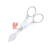 1 PC White Flower Lifter Plastic Scissor | Scissors for Lifting & Shifting | Tool for Icing Flowers - Bakeyy.com - India - 1 PC White Flower Lifter Plastic Scissor | Scissors for Lifting & Shifting | Tool for Icing Flowers - Default Title