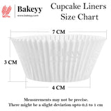 10 CM White Colour Cupcake Liners | 1000 pcs | Baking Cup - Bakeyy.com - India - 10 CM White Colour Cupcake Liners | 1000 pcs | Baking Cup - Default Title