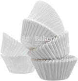 10 CM White Colour Cupcake Liners | 250 pcs | Baking Cup - Bakeyy.com - India - 10 CM White Colour Cupcake Liners | 250 pcs | Baking Cup - Default Title