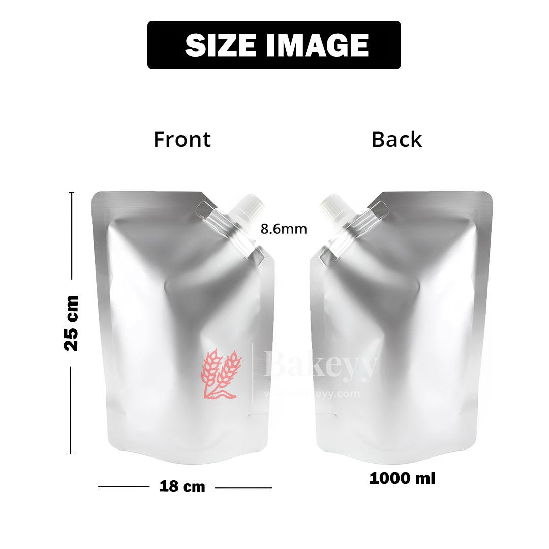 1000ml Leak-Proof Aluminium Spout Pouch - Convenient Packaging and Storage Solution