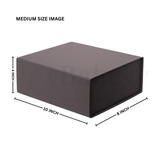 10x8x4 Inches | Medium Sized Premium Navy Blue Colour Collapsible Magnetic Lid Gift Box - Pack of 1