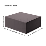 10x10x4 Inches | Large Sized Premium Red Colour Collapsible Magnetic Lid Gift Box - Pack of 1