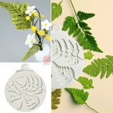 Leaves Fondant Mould - Bakeyy.com - India - Leaves Fondant Mould - Default Title