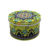 Mandal Design Empty Tin Round Shaped Boxes | Pack Of 12 - Bakeyy.com - India - Mandal Design Empty Tin Round Shaped Boxes | Pack Of 12 - Default Title