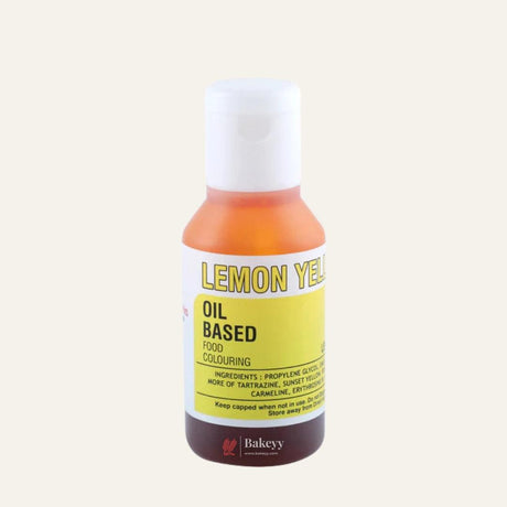 Bake Haven | Oil Candy Colours | Lemon Yellow | 15g - Bakeyy.com - India - Bake Haven | Oil Candy Colours | Lemon Yellow | 15g - Default Title