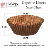 10 CM Brown Colour Cupcake Liners | 250 pcs | Baking Cup - Bakeyy.com - India - 10 CM Brown Colour Cupcake Liners | 250 pcs | Baking Cup - Default Title