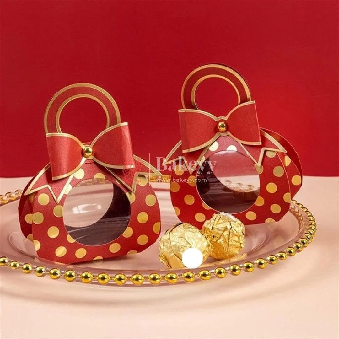 10pcs-bowtie-gift-box-wedding-party-favor-boxes-with-window-candy-packaging-bag-small-box-kraft-paper-box-with-handle-bakeyy-com-1 - Bakeyy.com