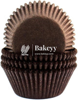 11 CM Brown Colour Cupcake Liners | 250 pcs | Baking Cup - Bakeyy.com - India - 11 CM Brown Colour Cupcake Liners | 250 pcs | Baking Cup - Default Title