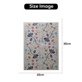 Colorful Edible Wafer Sheet – Colorful Butterfly & Floral Design| Pack Of 1