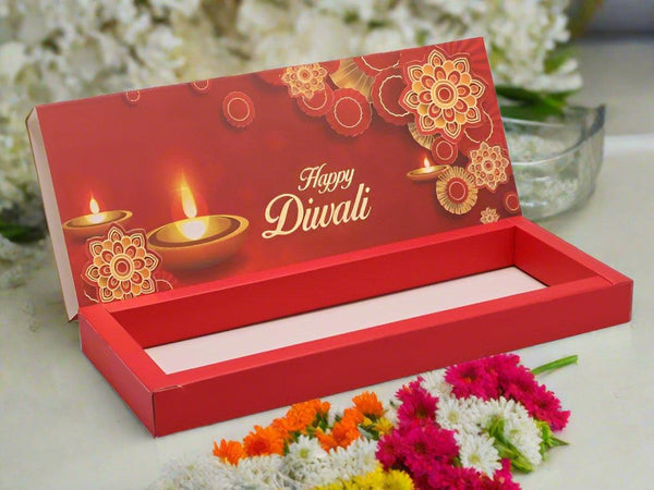 12 Cavity Diwali Special Chocolate Box| Gift Box| Multipurpose Box| Pack Of 10 | Free Cavity - Bakeyy.com - India - 12 Cavity Diwali Special Chocolate Box| Gift Box| Multipurpose Box| Pack Of 10 | Free Cavity - Design 3