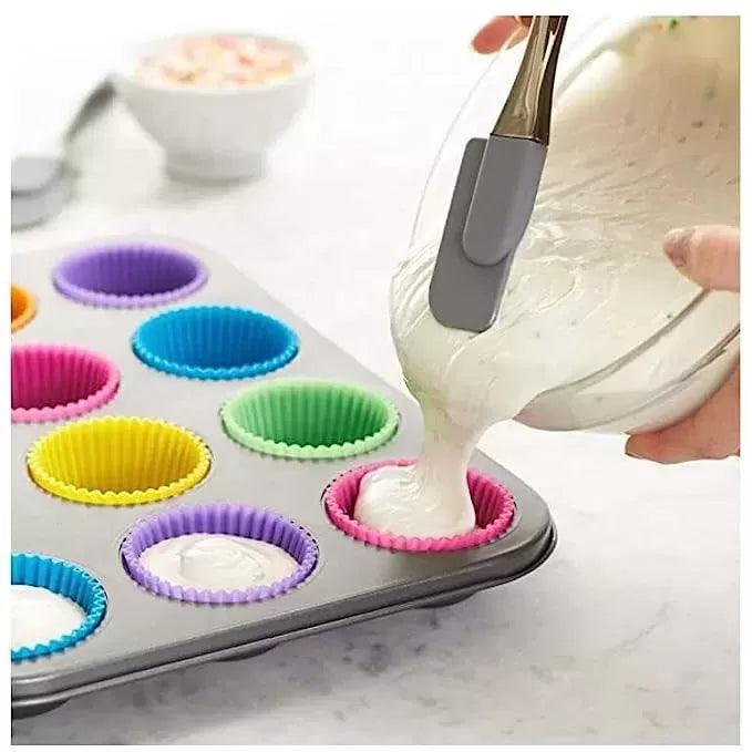 12 CM | 5 Multi Colour Cupcake Liners | 500 pcs | Baking Cup - Bakeyy.com - India - 12 CM | 5 Multi Colour Cupcake Liners | 500 pcs | Baking Cup - Default Title