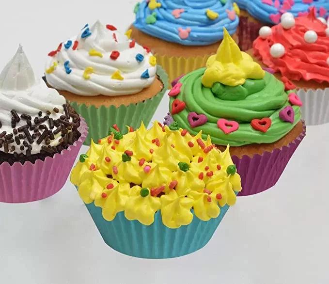 12 CM | 5 Multi Colour Cupcake Liners | 500 pcs | Baking Cup - Bakeyy.com - India - 12 CM | 5 Multi Colour Cupcake Liners | 500 pcs | Baking Cup - Default Title